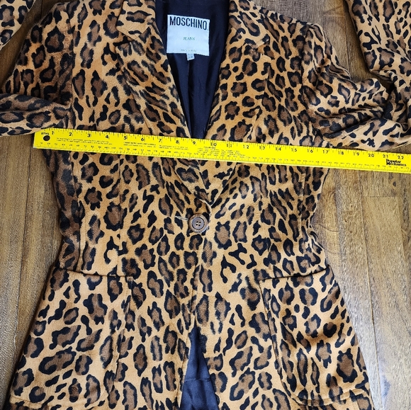 Moschino Vintage Leopard Blazer - Picture 6 of 8